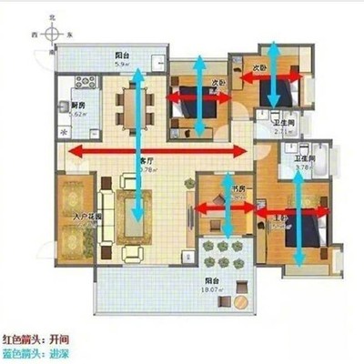 户型方正 户型方正